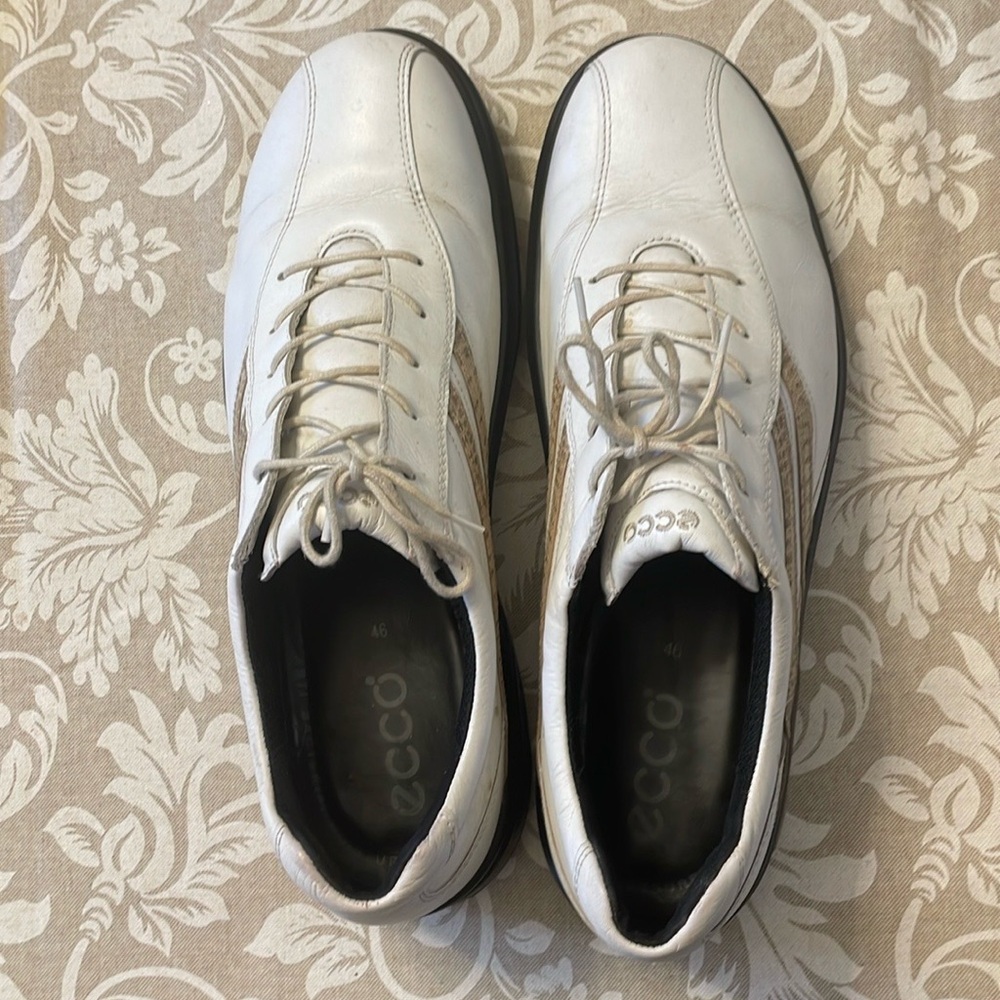 Ecco Leather Golf Shoes